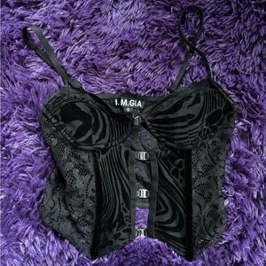 I AM GIA corset top!